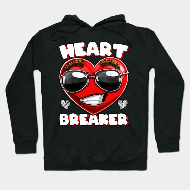 Heart Break 3 Give your design a name! Hoodie by Christabel Perez